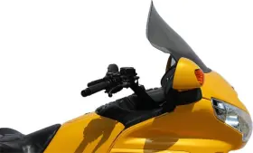 Kw05-04-0251 Klock Werks Non-vented Flare Windshield 14 Inch /18 Dark Smoke Fits Honda Goldwing