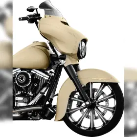 Kw050102102014 Klock Werks 8.5 Inch Flare Windshield - Dark Smoke