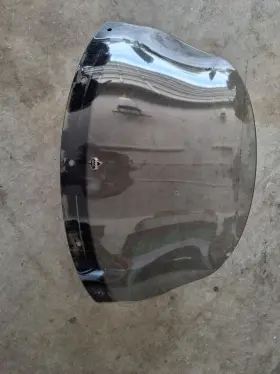 Kw05050024dksm Klock Werks Flare 9 Inch Dark Smoke Windshield Kawasaki Vulcan Vaquero Voyager