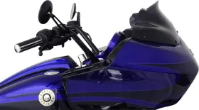 Kww-01-0189 Klock Werks Flare Windshield - 8 Inch Smoke Ft98-ft13 Fltr
