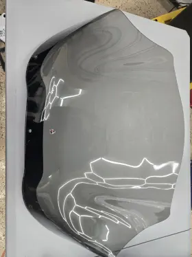 Kww-01-0192 Klock Werks Tint 12 Inch Flare Windshield For 1998-2013 Harley Davidson Road Glide