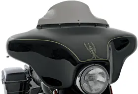 Kww-01-0196 Klock Werks Flare Windshield - 6.5 Inch Dark Smoke