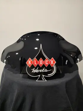 Kww-01-0200-2014 Klock Werks Used 6.5 Inch Black Flare 2014-2024 Harley Davidson Flh 2310-0475