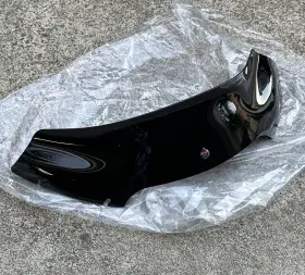 Kww-01-0403 Klock Werks 6 Inch Black Sport Flare Windshield Fits 2015-2023 Harley Road Glide