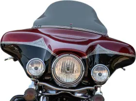 Kww-01-0619-t Klock Werks Flare Windshield 10.5 Inch Tint Tinted Custom Replacement