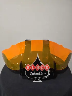 Kww-01-0623 Klock Werks Used 8 Inch Orange Ice Flare 98-13 Harley Davidson Road Glide 2310-0718