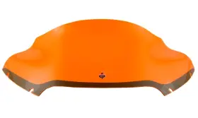 Kww-01-0633 Klock Werks Flare Windshield - 9 Inch Orange