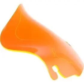 Kww-01-0638 Klock Werks 6.5 Inch Orange Ice Kolor Flare Windshield For 96-13 Batwing