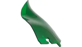 Kww-01-0685 Klock Werks Kolor Flare Windshield 6.5 Inch Green #kww-01-0685 Harley Davidson