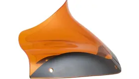 Kww-01-0689 Klock Werks Kolor Flare Windshield 8 Inch Orange Harley Davidson Road Glide
