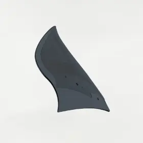 Kww-01-0704-ds Klock Werks Dark Smoke 13.5 Inch Flare Pro-touring Windshield