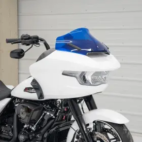 Kww-01-0719 Klock Werks Sport Flare Windshield 10 Inch Blue Harley Davidson Road Glide 2024
