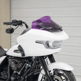 Kww-01-0720 Klock Werks Sport Flare Windshield 10 Inch Purple Harley Davidson Road Glide 2024