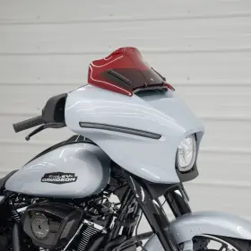 Kww-01-0728 Klock Werks Flare Windshield 8 Inch Red Harley Davidson Flhx Street Glide 2024