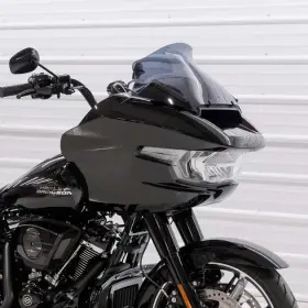Kww-01-0735-ds Klock Werks Sport Flare Windshield 11 Inch Dark Smoke Harley Davidson Road Glide