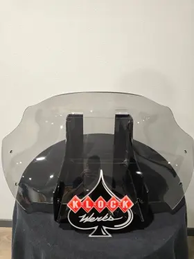 Kww-01-0735-t Klock Werks Used 11 Inch Tint Sport Flare 23.5-25 Hd Road Glide 2310-0919