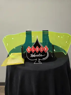 Kww-01-0739 Klock Werks Used 6.5 Inch Green Ice Flare 2023.5-2025 Harley Davidson Street Glide