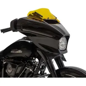 Kww-01-0743 Klock Werks Kolor Flare Windshield - 6.5 Inch Yellow