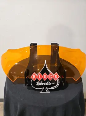 Kww-01-0756 Klock Werks Used 8 Inch Orange Sport Flare 23.5-25 Hd Road Glide 2310-0926