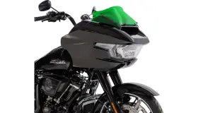 Kww-01-0758 Klock Werks Kolor Flare 8 Inch Green Windshield For 2023-2025 Harley Road Glide Fltr