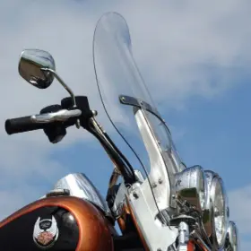 Kww-02-0217 Klock Werks 19.5 Inch Clear Billboard 1994-2024 Road King 2012-2016 Switchback