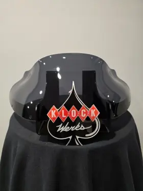Kww-02-0500 Klock Werks Used 9 Inch Dark Smoke Flare For Fxrp Style Fairings 2310-0635