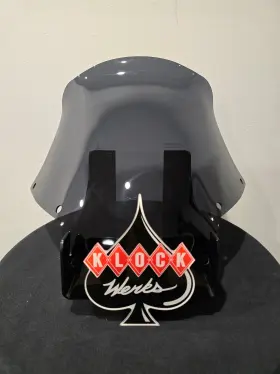 Kww-02-0611-ds Klock Werks Used 10 Inch Dark Smoke Flare 22-24 Low Rider St 2310-0770