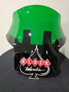 Kww-02-0632 Klock Werks Used 8 Inch Green Flare 22-24 Low Rider St 2310-0842