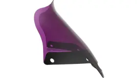 Kww-02-0634 Klock Werks Kolor Flare Windshield 8 Inch Purple #kww-02-0634 Harley Davidson