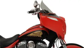 Kw05-01-0497-t Klock Werks Kww-04-0499 14 Inch Flare Windshield - Tint Tinted Polycarbonate