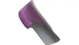 Kww-04-0624 Klock Werks Kolor Flare Windshield 8 Inch Purple Indian Challenger/pursuit
