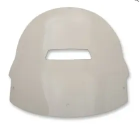 Kww-06-0406 Klock Werks Flare Vented Windshield - 18 Inch Clear