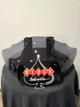 Kww-06-0607-ds Klock Werks Used 7.5 Inch Dark Smoke Flare For Wedge Fairing
