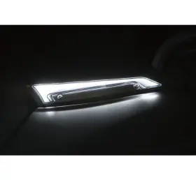 Kur2945 Kuryakyn 2945 Tracer Windshield Trim Lights - Chrome