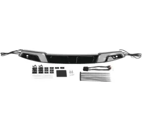 Kur2949 Kuryakyn 2949 Tracer Windshield Trim - Gloss Black