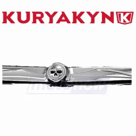Kuryakyn Mn/8sd6 Zombie Emblem For Windshield Trim 2010-2011 Harley Davidson Fz