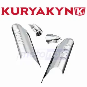 Hz2s Kuryakyn Mn/hz2s Lower Leg Deflector Shields For 2003-2006 Harley Davidson Flhti Yf