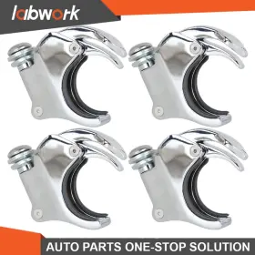 Tl23992q Labwork 49mm Windshield Windsreen Clamps For Dyna Glide Fxdb Fxdf 2002-2016 4pcs