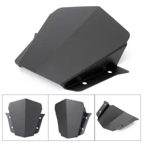 Mt-09 Lbox 550722774401 Front Windshield Windscreen For Yamaha Fz-09/mt-09 2014-2016 Black Motorcycle