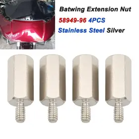 Mp04-002-0033s-im Lenkdou Batwing Extender Nut Standoff Stud Outer Fairing For Harley Electra Street Glide