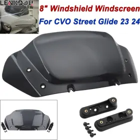 Mp16-002-0019gyid Lenkdou 8 Inch Windshield Windscreen Abs For Harley Touring Cvo Street Glide 2023 2024