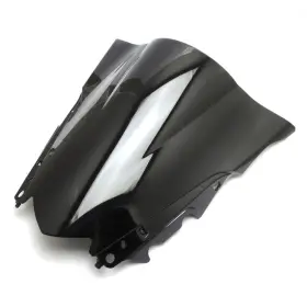 Ws-054-y024x Lionpart #lion Black Front Windscreen Windshield Kit For Yamaha Yzf R25 R3 2014 15 16 2017 2018