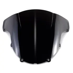 Ws-059-k0634 Lionpart #lion Front Windscreen For Kawasaki Zx6r Zx636 2003 2004 Black Windshield Deflector