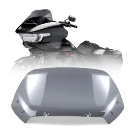 Ws-217-hd23na Lrdabit #lrd3 10 Inch Windshield For Harley Touring Road Glide 2023 2024 Fltrx Windscreen Smoke