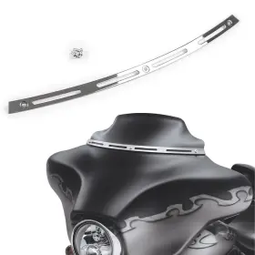 Wt-002-9613 Lupmpto #peilup Windshield Windscreen Trim For Harley Electra Street Tri Glide Ultra 1996 - 2013
