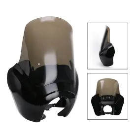 P010-c027 Madhornets Windshield Headlight Fairing Cover Fit For Dyna 2006-17 Fxdxt T-sport 2000-2003