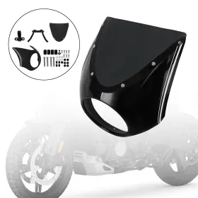 Win-090-blk Madhornets Headlight Windscreen Cover Windshield Fit For Bmw R18 2020-2022 Blkw