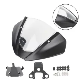 Win-d514-mblk Madhornets Windshield Windscreen Fit For Ducati Monster 937 / 950 2021-2022 Matt Black Ue