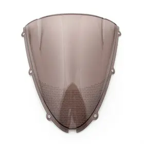 Win-h130-clear Madhornets Windshield Windscreen Double Bubble For Kawasaki Zx6r 2005-08 Zx10r 06-07 Smoke