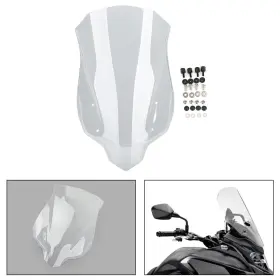 Win-h140-cle Madhornets Abs Plastic Motorcycle Windshield Windscreen For Honda Cb500x 2013-2023 Clear